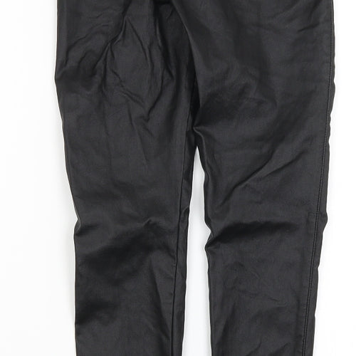Missguided Womens Black   Trousers  Size 6 L29 in