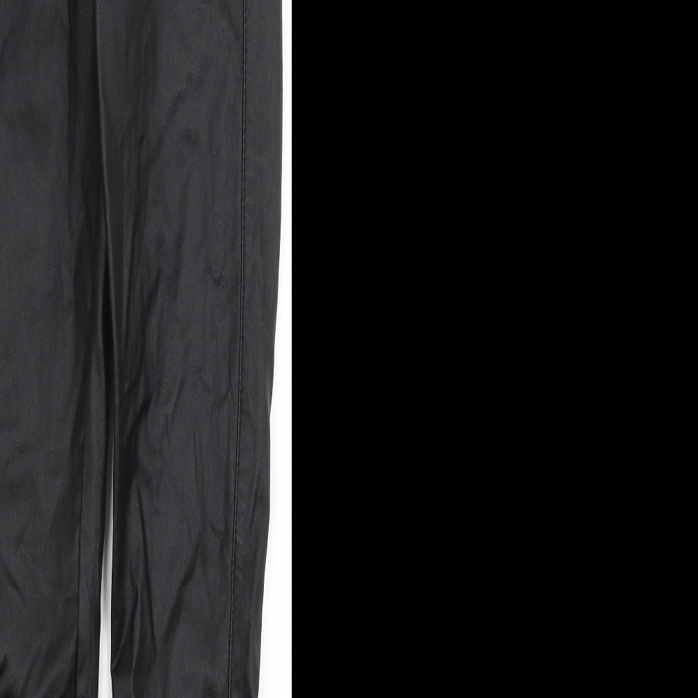 Missguided Womens Black   Trousers  Size 6 L29 in