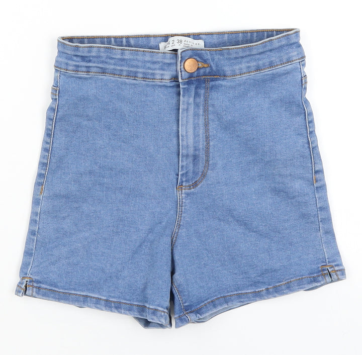 Denim Co Womens Blue Mom Shorts Size 6