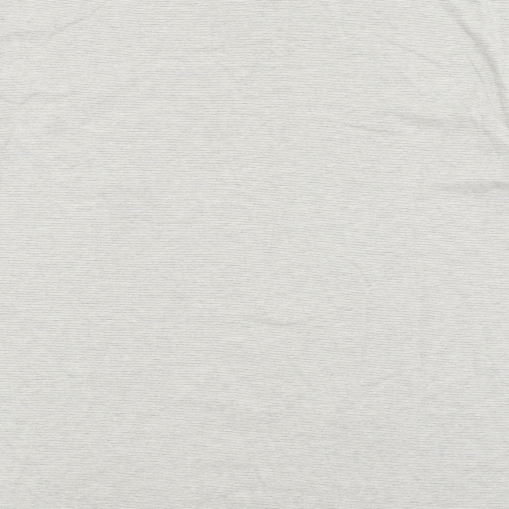 TU Mens Grey Striped   T-Shirt Size XL