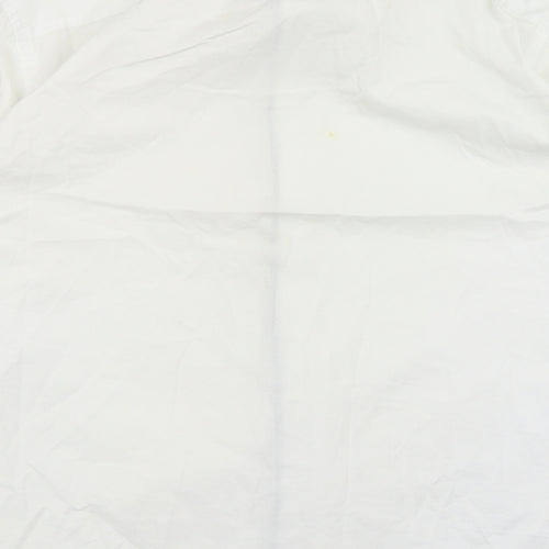 Jeff Banks Mens White    Dress Shirt Size L