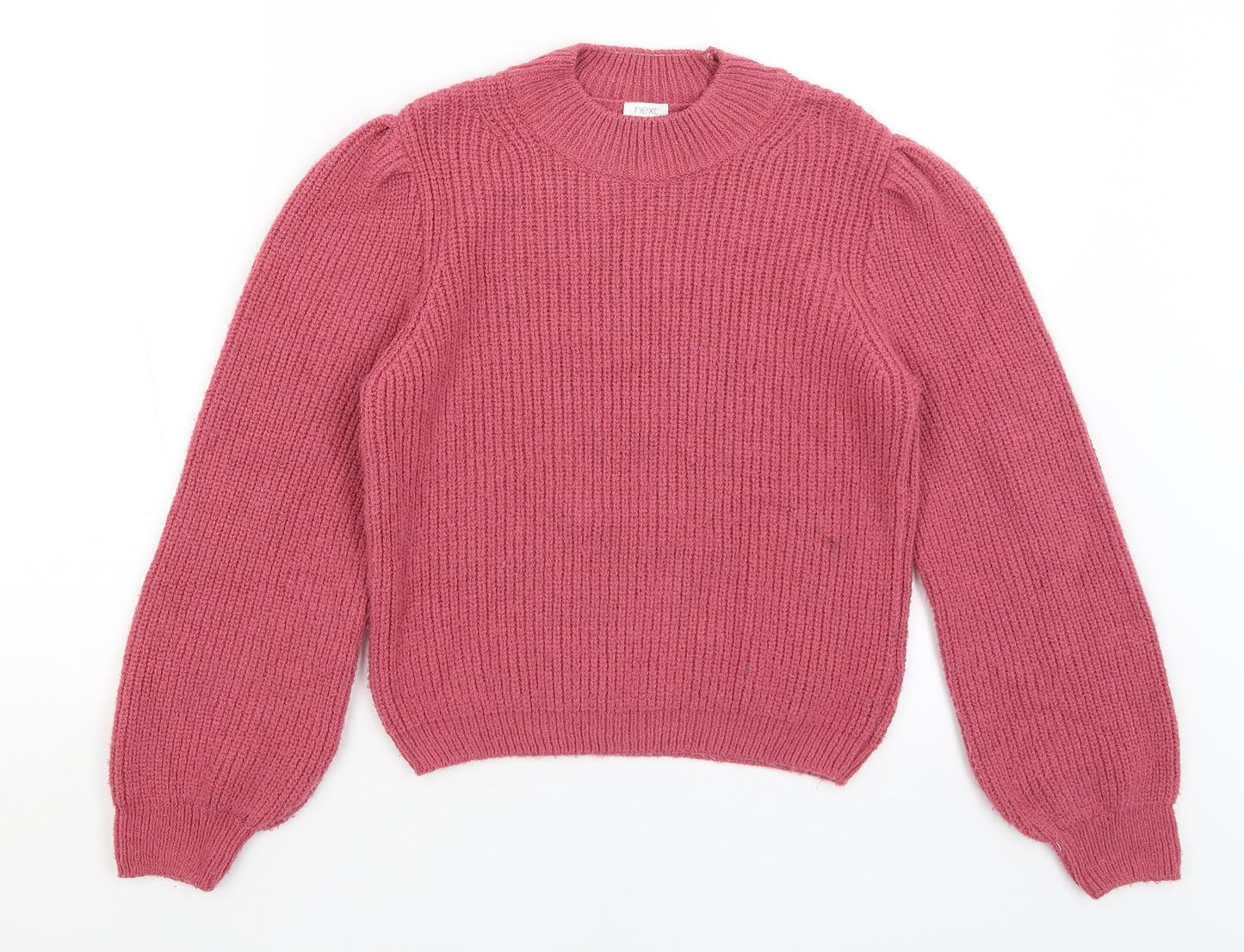 NEXT Girls Pink   Pullover Jumper Size 10 Years