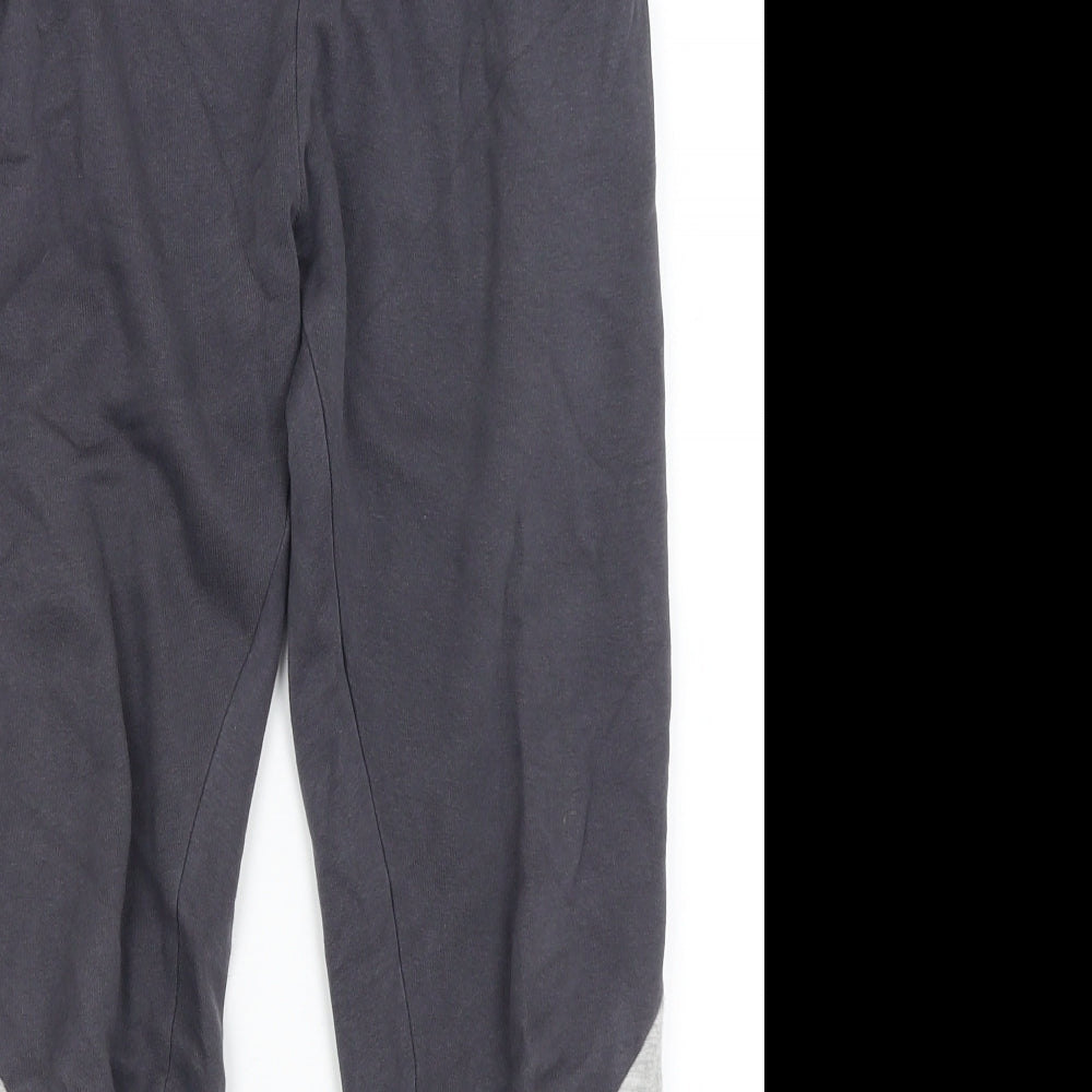 NEXT Girls Grey Animal Print  Jogger Trousers Size 10 Years