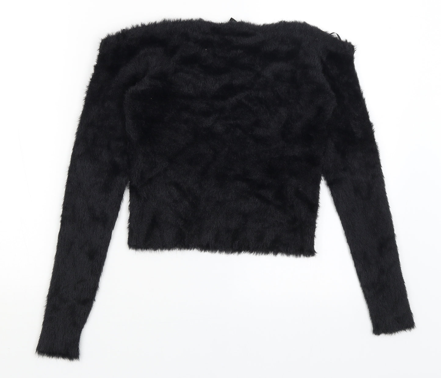 Divided Womens Black   Pullover Jumper Size M