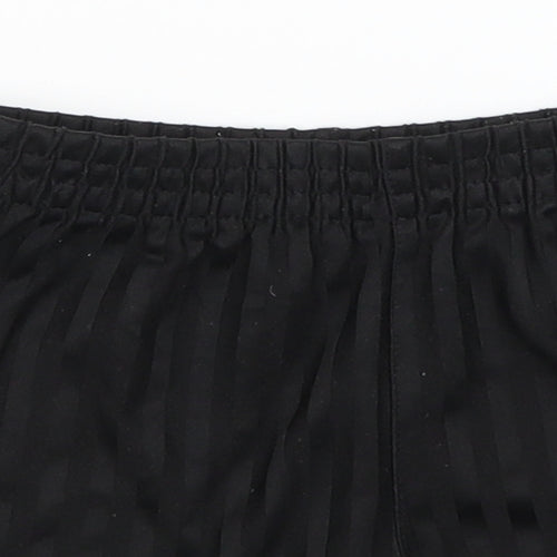 George Boys Black Striped  Bermuda Shorts Size 3-4 Years