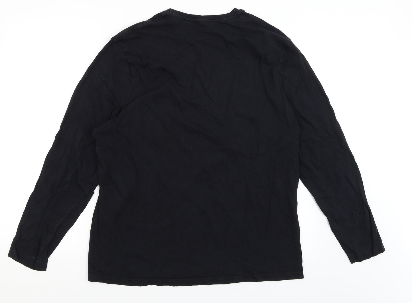 George Mens Black    T-Shirt Size XL
