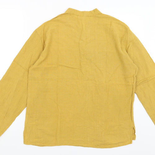 Akkriti Womens Yellow   Tunic T-Shirt Size XL