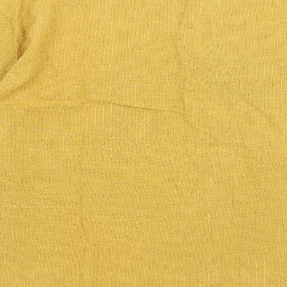 Akkriti Womens Yellow   Tunic T-Shirt Size XL