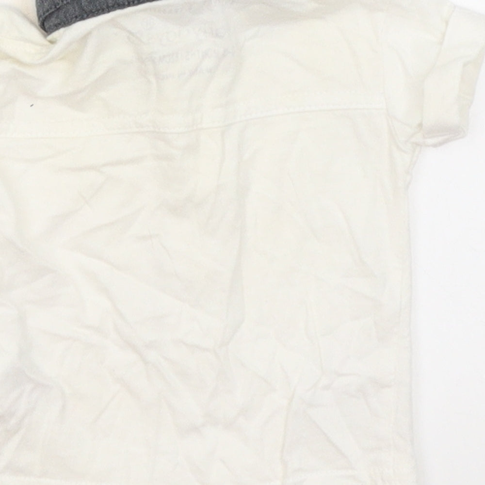 Early Days Baby White   Basic T-Shirt Size 0-3 Months