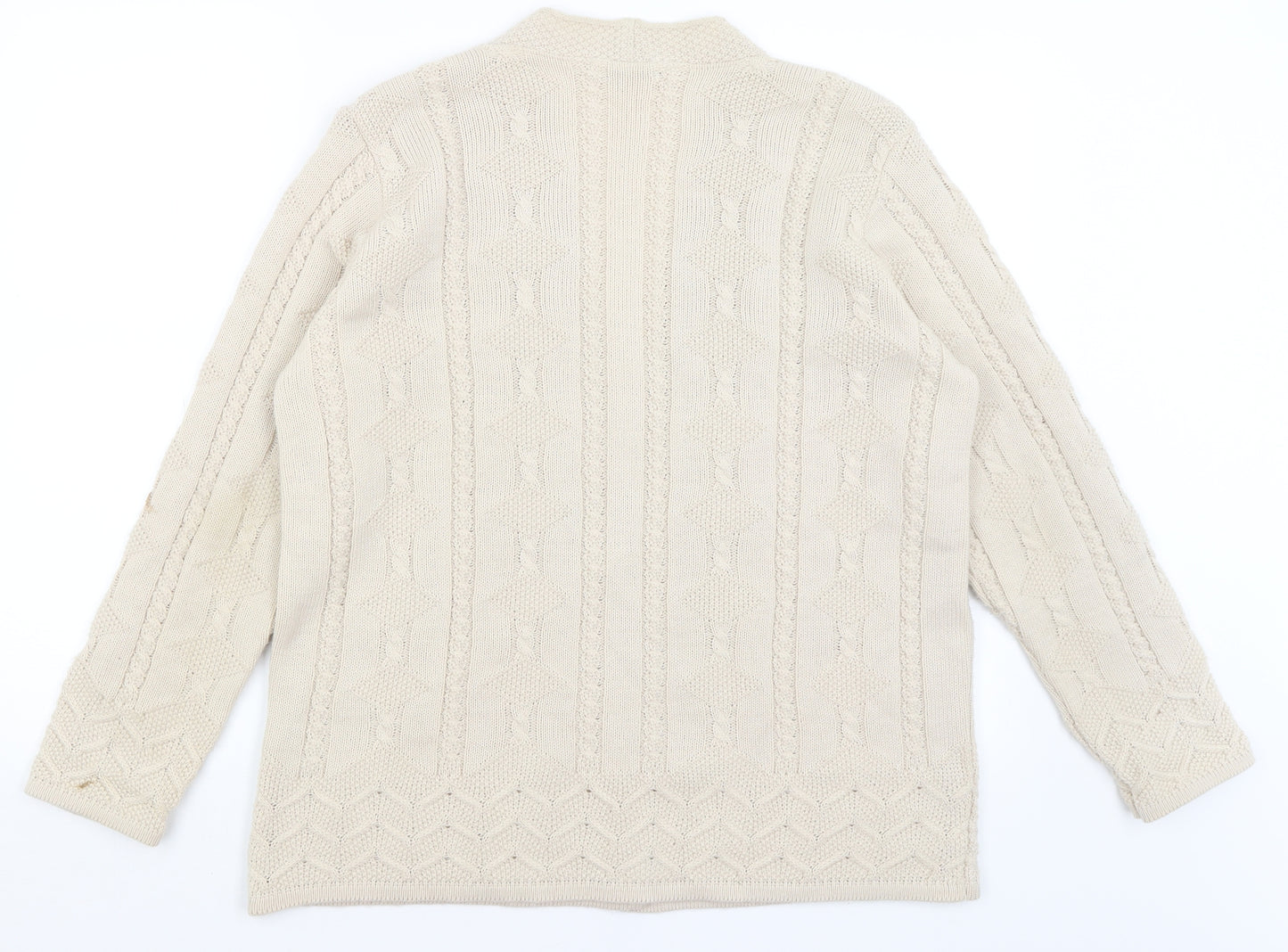 Berkertex Womens Beige   Shrug Jumper Size 14