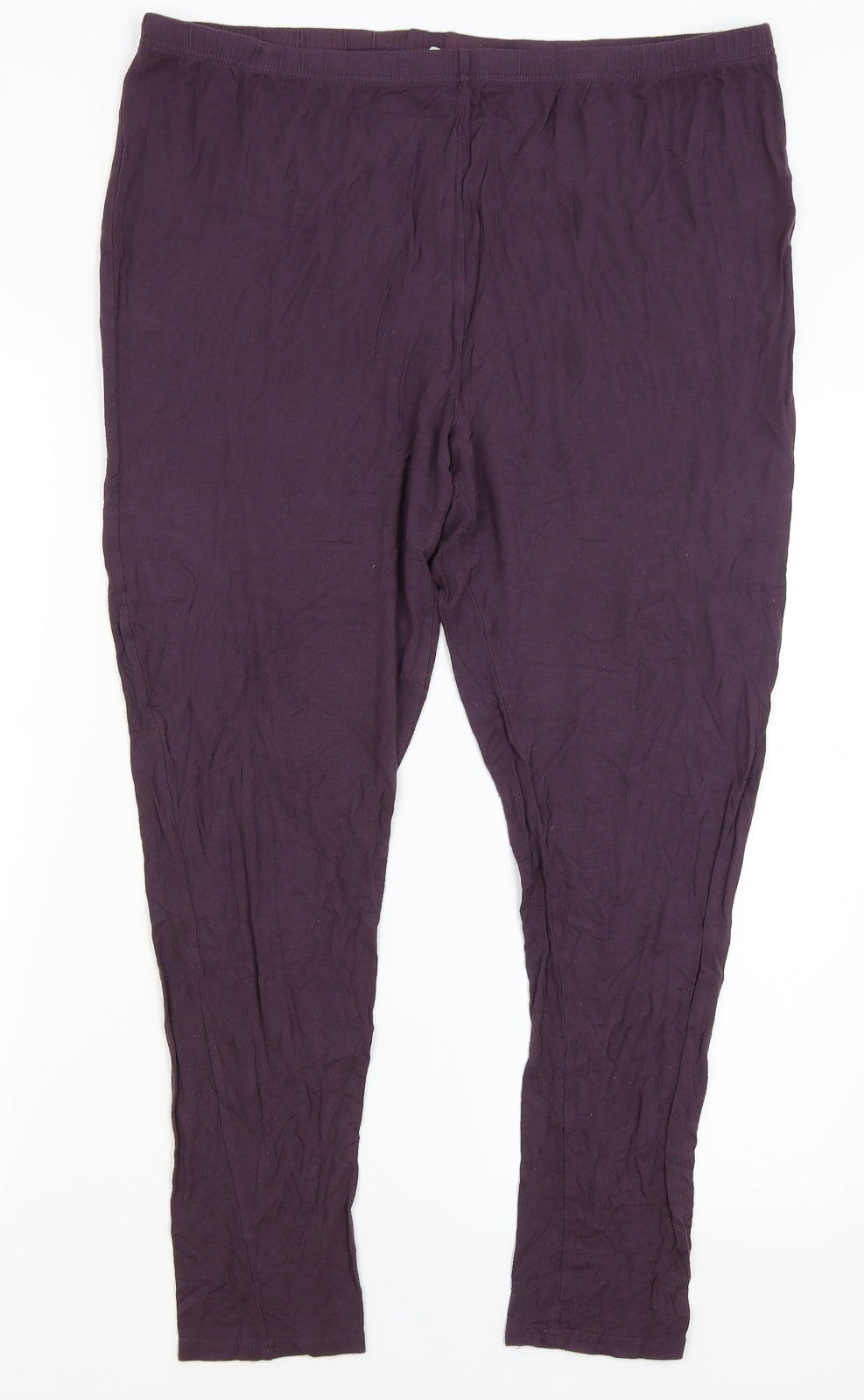 Capsule Womens Purple   Capri Leggings Size 24 L26 in