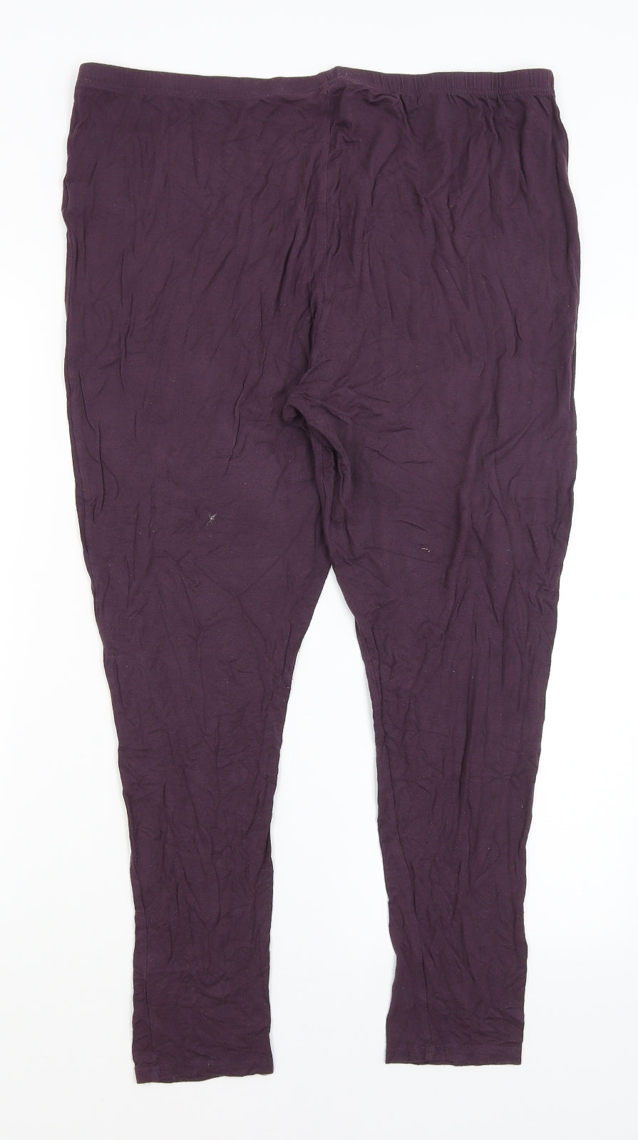 Capsule Womens Purple   Capri Leggings Size 24 L26 in