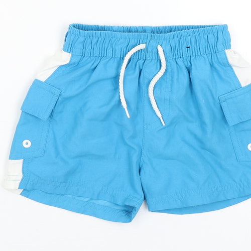 George Baby Blue   Cropped Trousers Size 18-24 Months