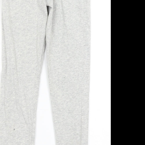 F&F Girls Grey   Capri Trousers Size 6-7 Years