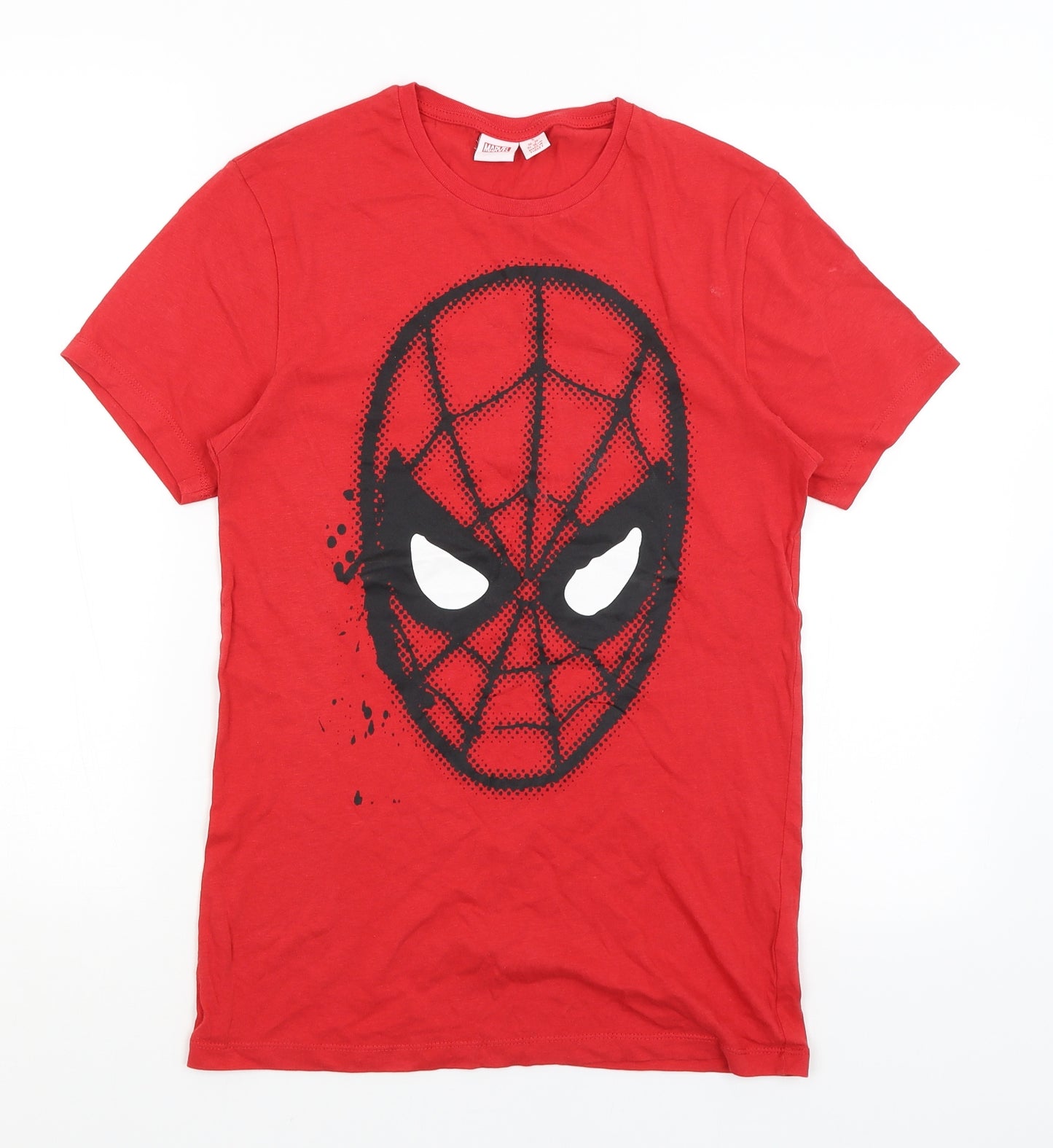 Marvel Mens Red    T-Shirt Size S  - Spiderman
