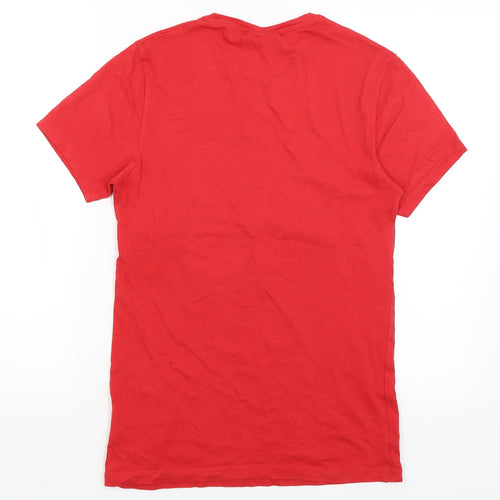 Marvel Mens Red    T-Shirt Size S  - Spiderman