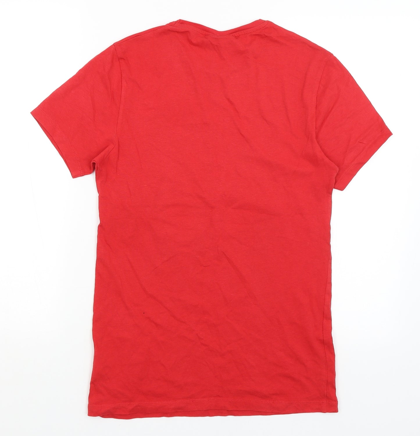Marvel Mens Red    T-Shirt Size S  - Spiderman