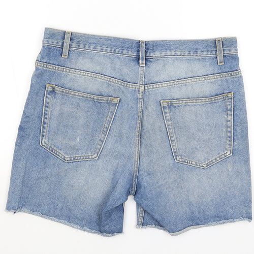 Zara Mens Blue   Bermuda Shorts Size 32 in