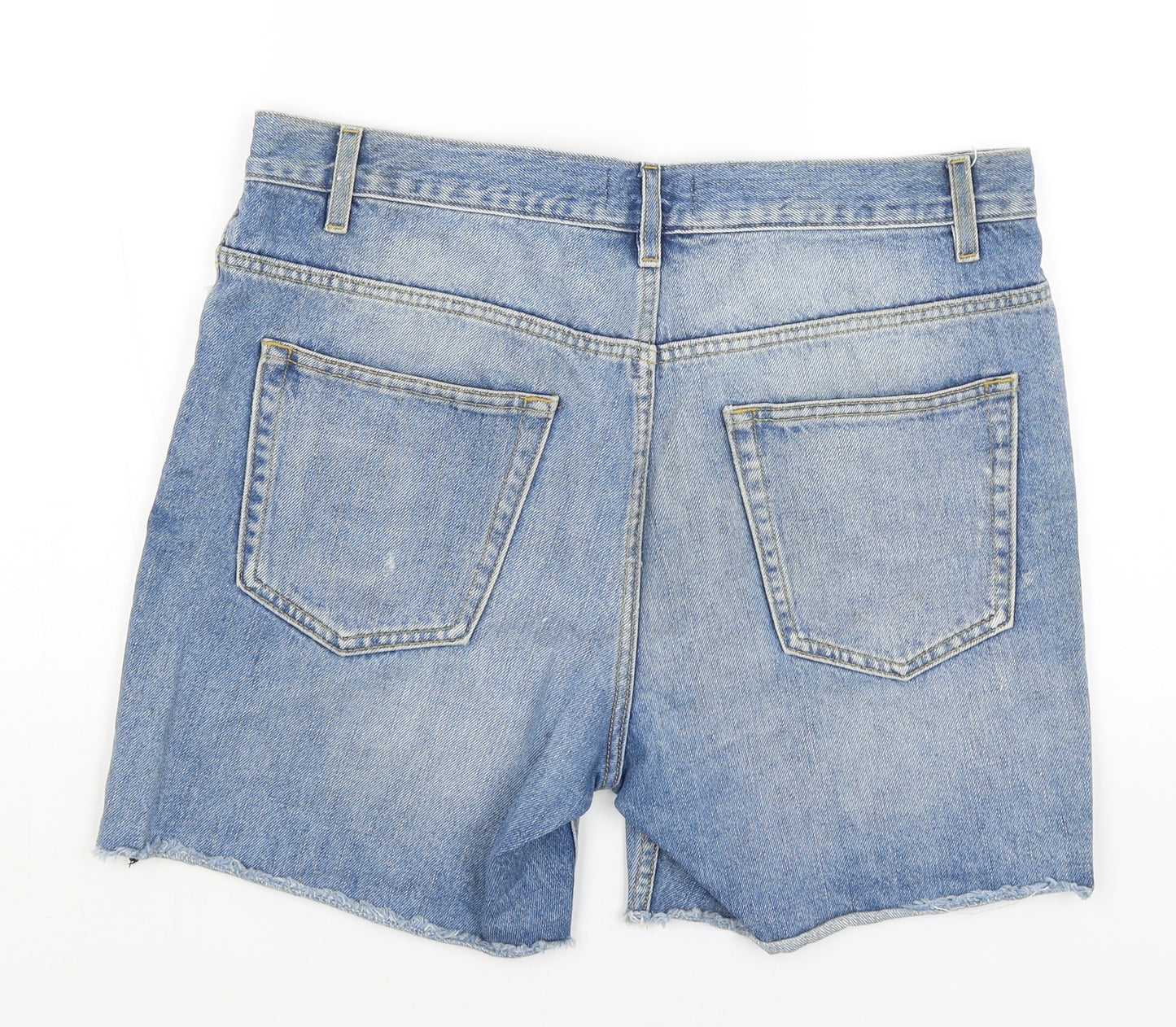 Zara Mens Blue   Bermuda Shorts Size 32 in