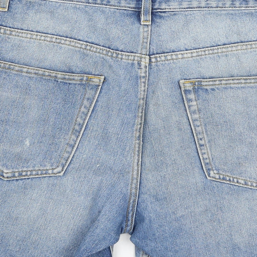 Zara Mens Blue   Bermuda Shorts Size 32 in