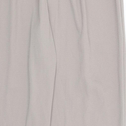 M&Co Womens Grey   Trousers  Size 12 L29 in
