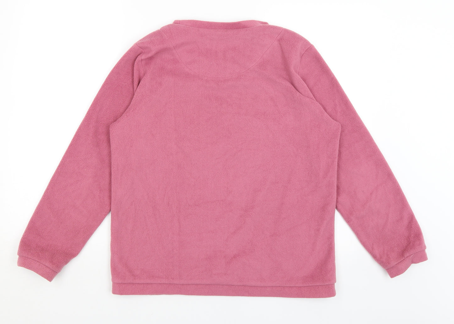 Love to Lounge Womens Pink Solid  Top Pyjama Top Size S  - Sleep Queen
