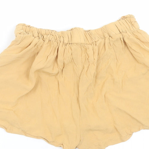 Primark Womens Beige   Hot Pants Shorts Size 10