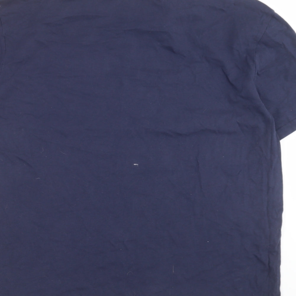 NEXT Mens Blue    T-Shirt Size L  - are you drunk?