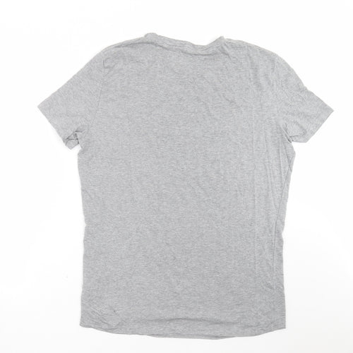 David gandy Mens Grey    T-Shirt Size XL