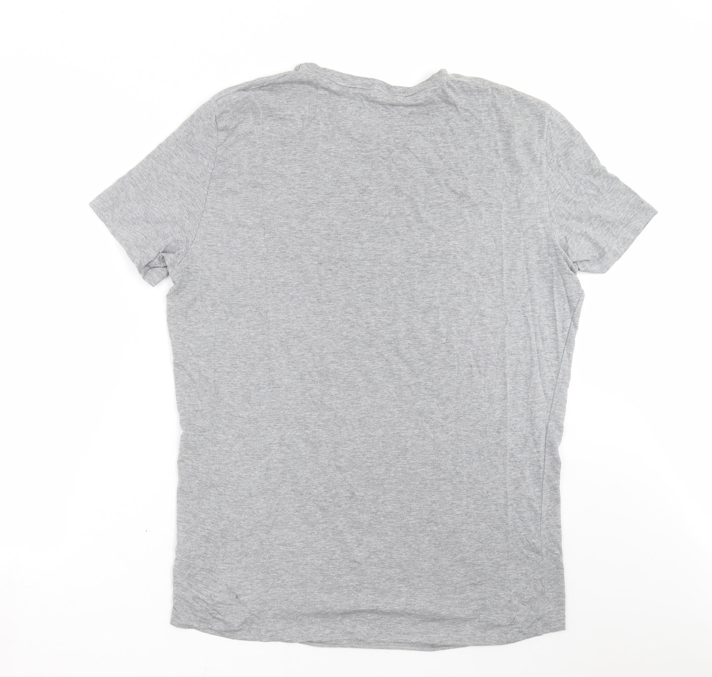 David gandy Mens Grey    T-Shirt Size XL