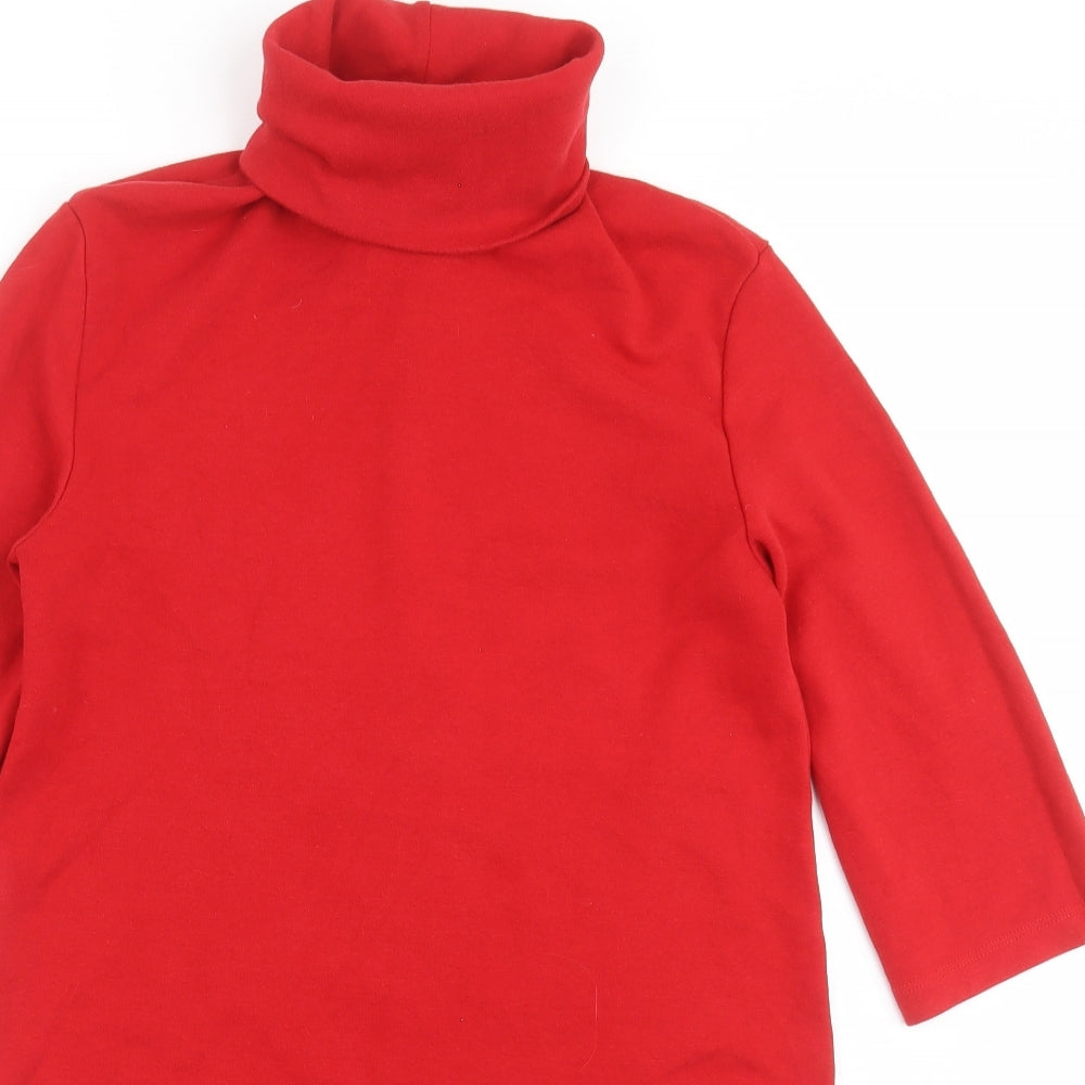 Zara Womens Red   Pullover Jumper Size S