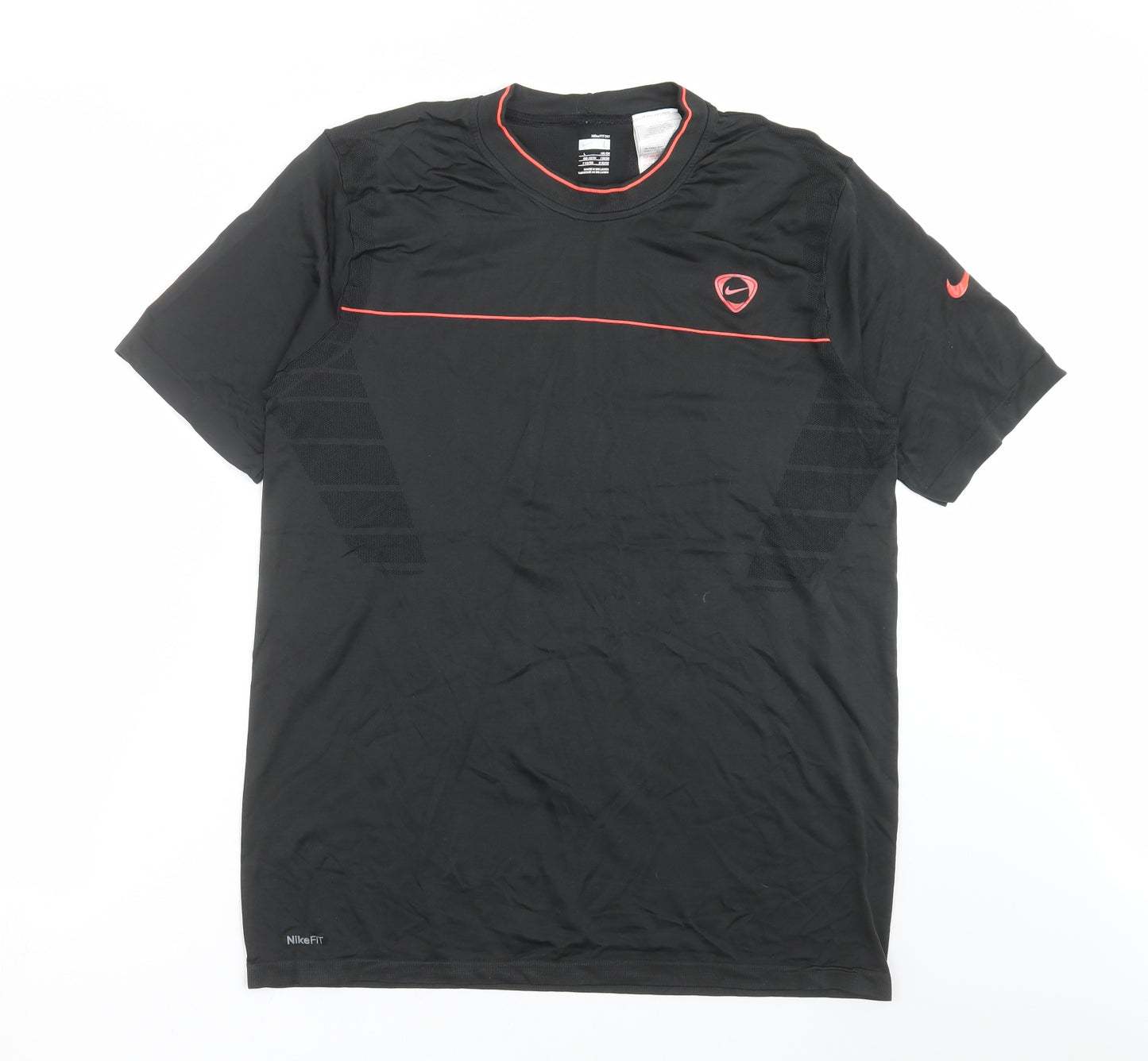 Nike Mens Black   Basic T-Shirt Size L