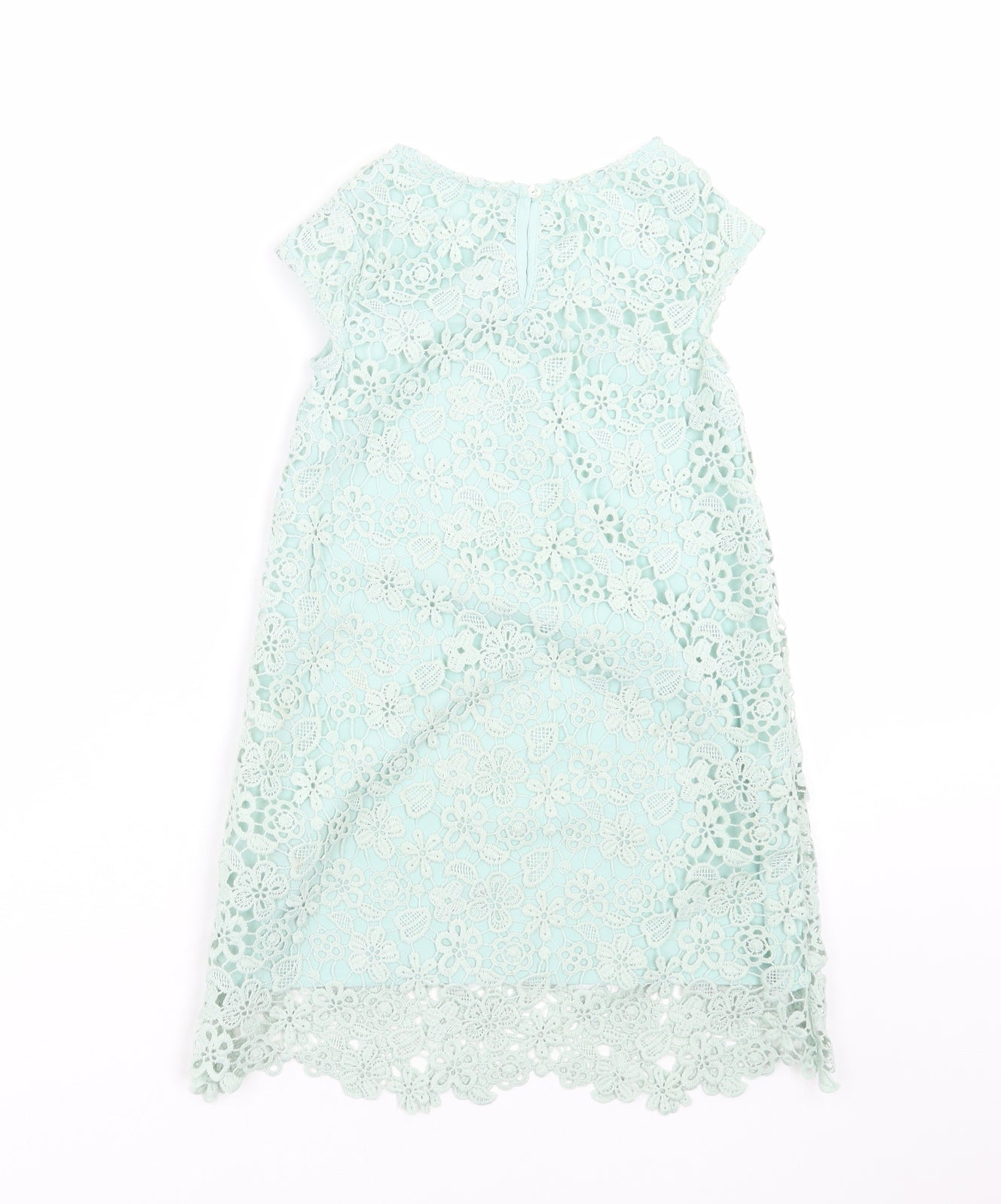 H&M Girls Green Floral  Shift  Size 4-5 Years