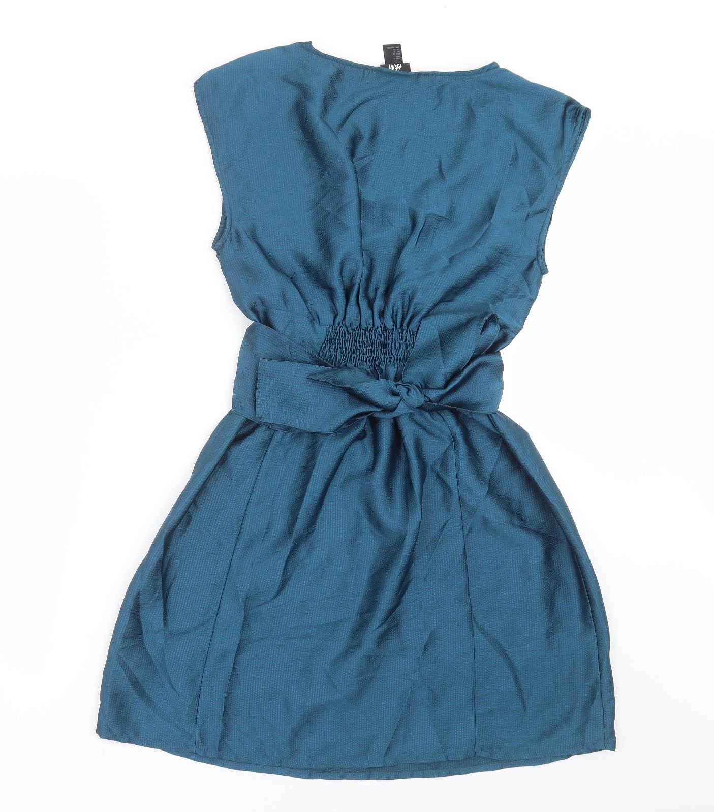 H&M Womens Blue   Fit & Flare  Size 10