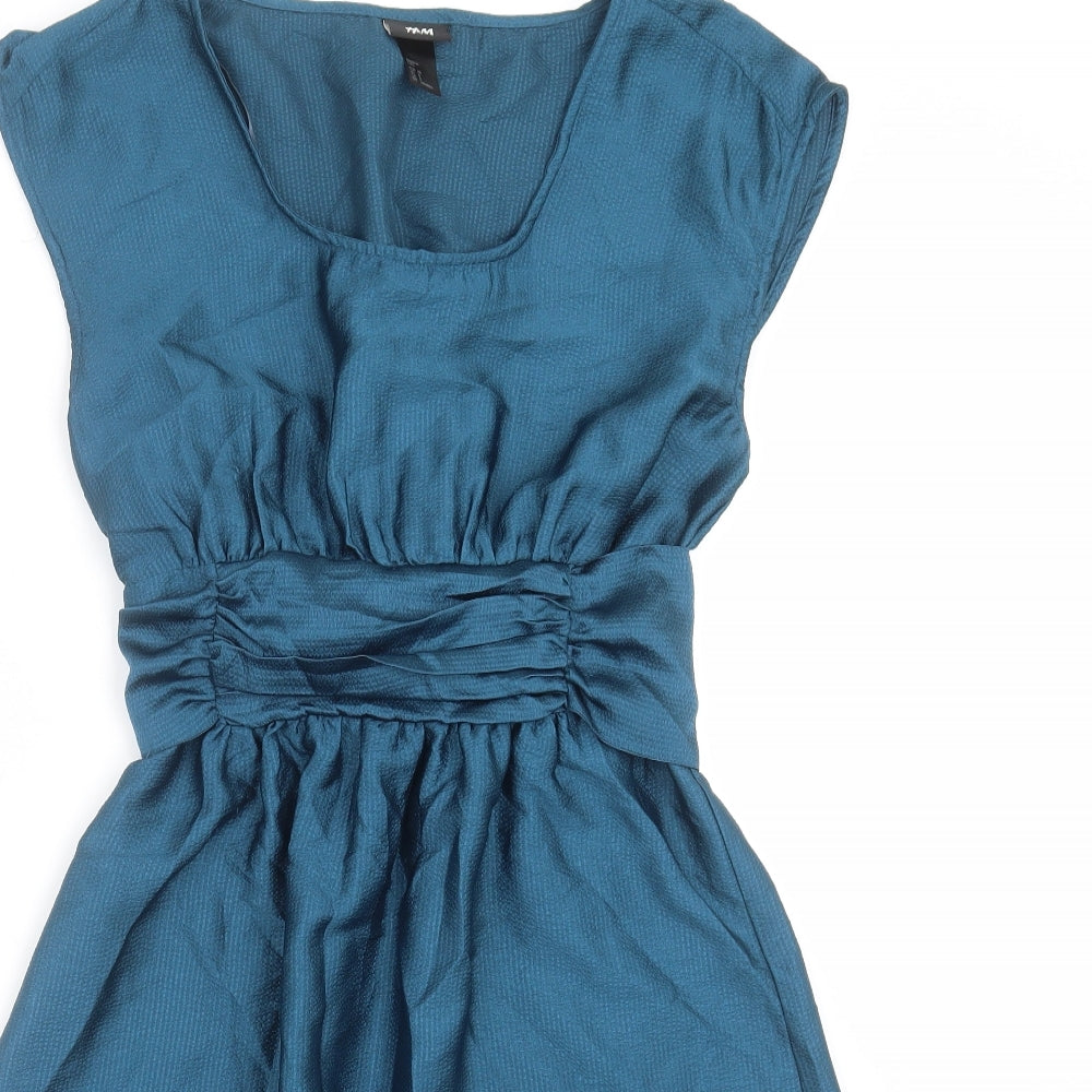 H&M Womens Blue   Fit & Flare  Size 10