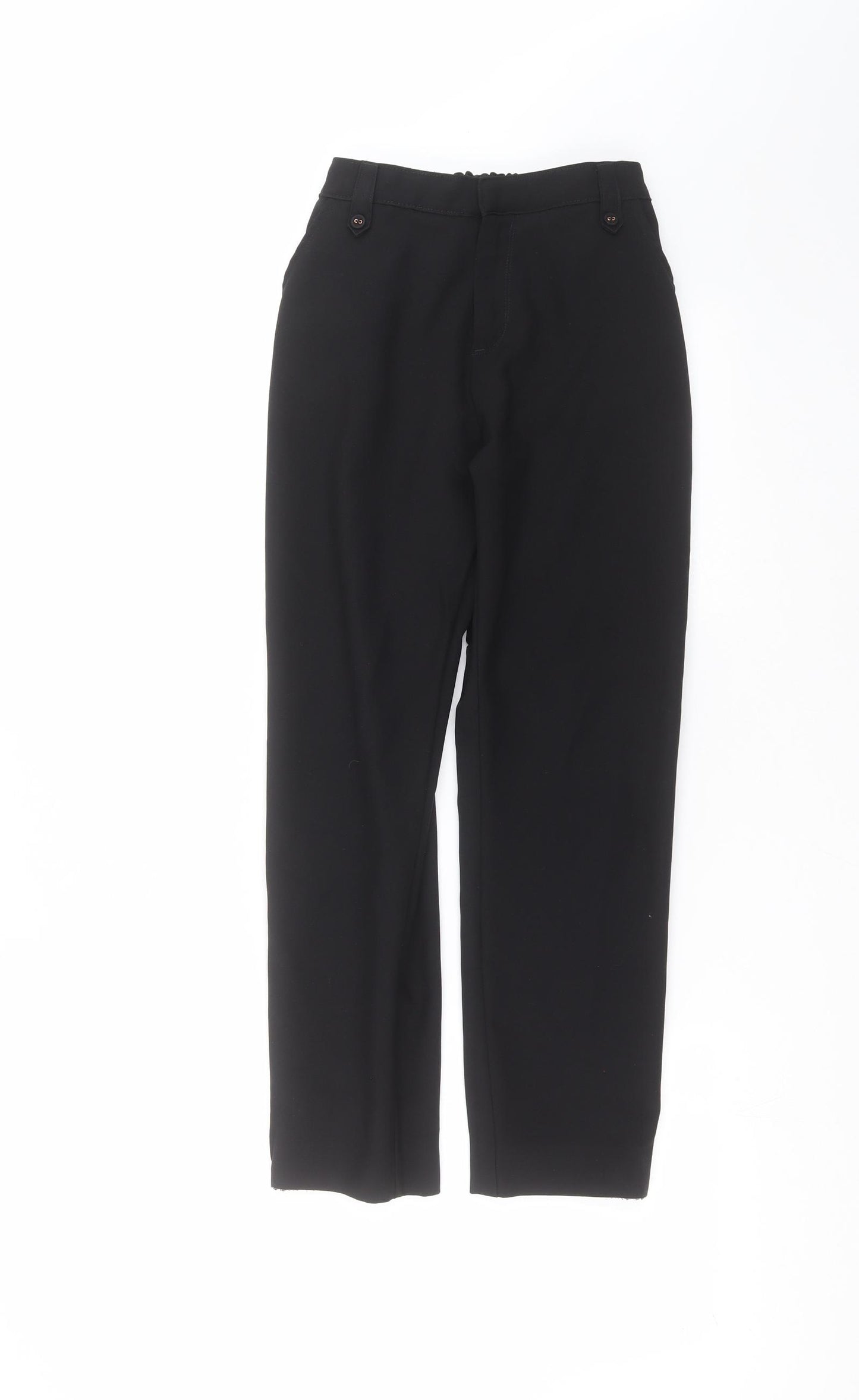 F&F Girls Black   Dress Pants Trousers Size 11-12 Years - school