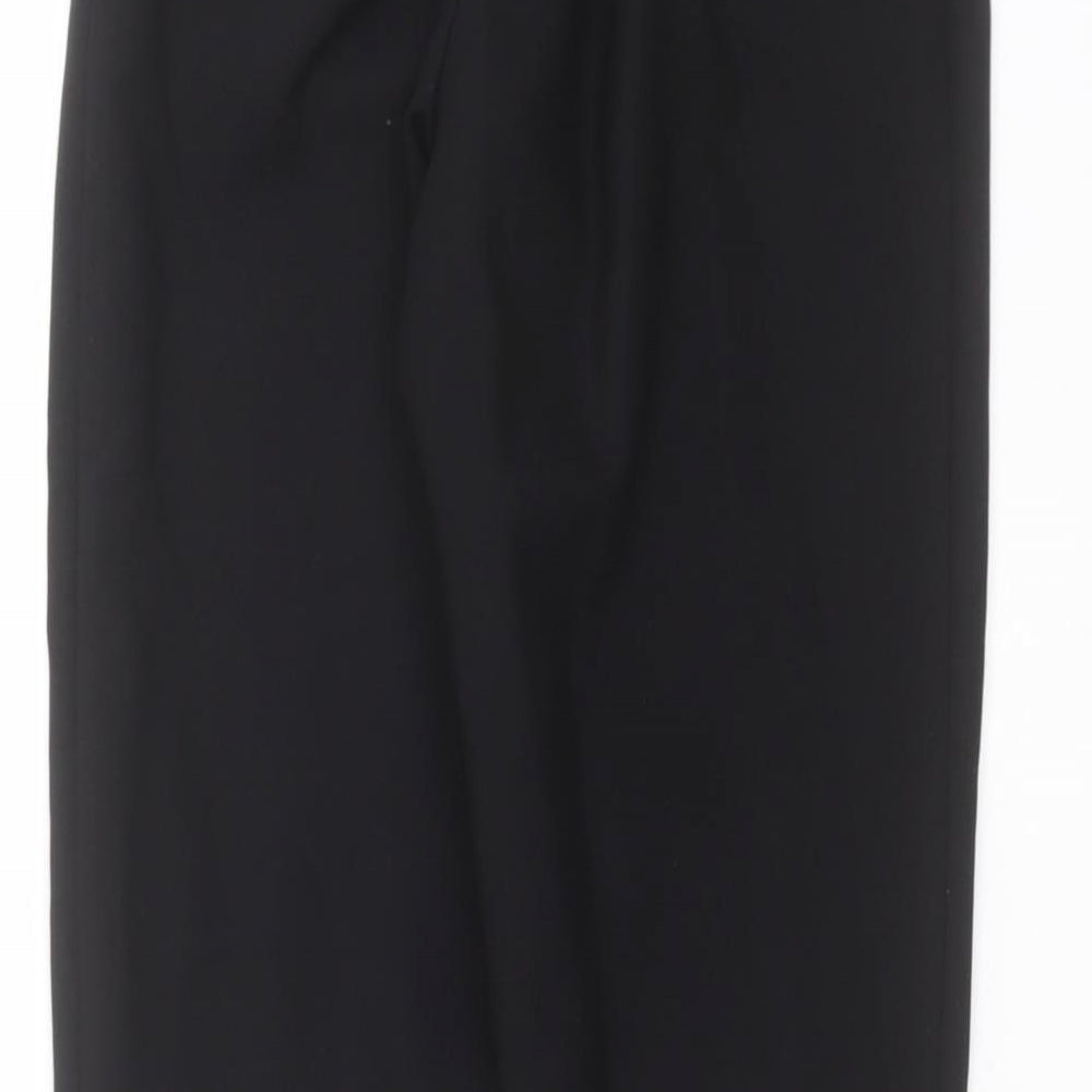 F&F Girls Black   Dress Pants Trousers Size 11-12 Years - school
