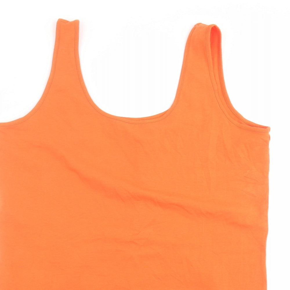 Papaya Womens Orange   Basic Tank Size 20