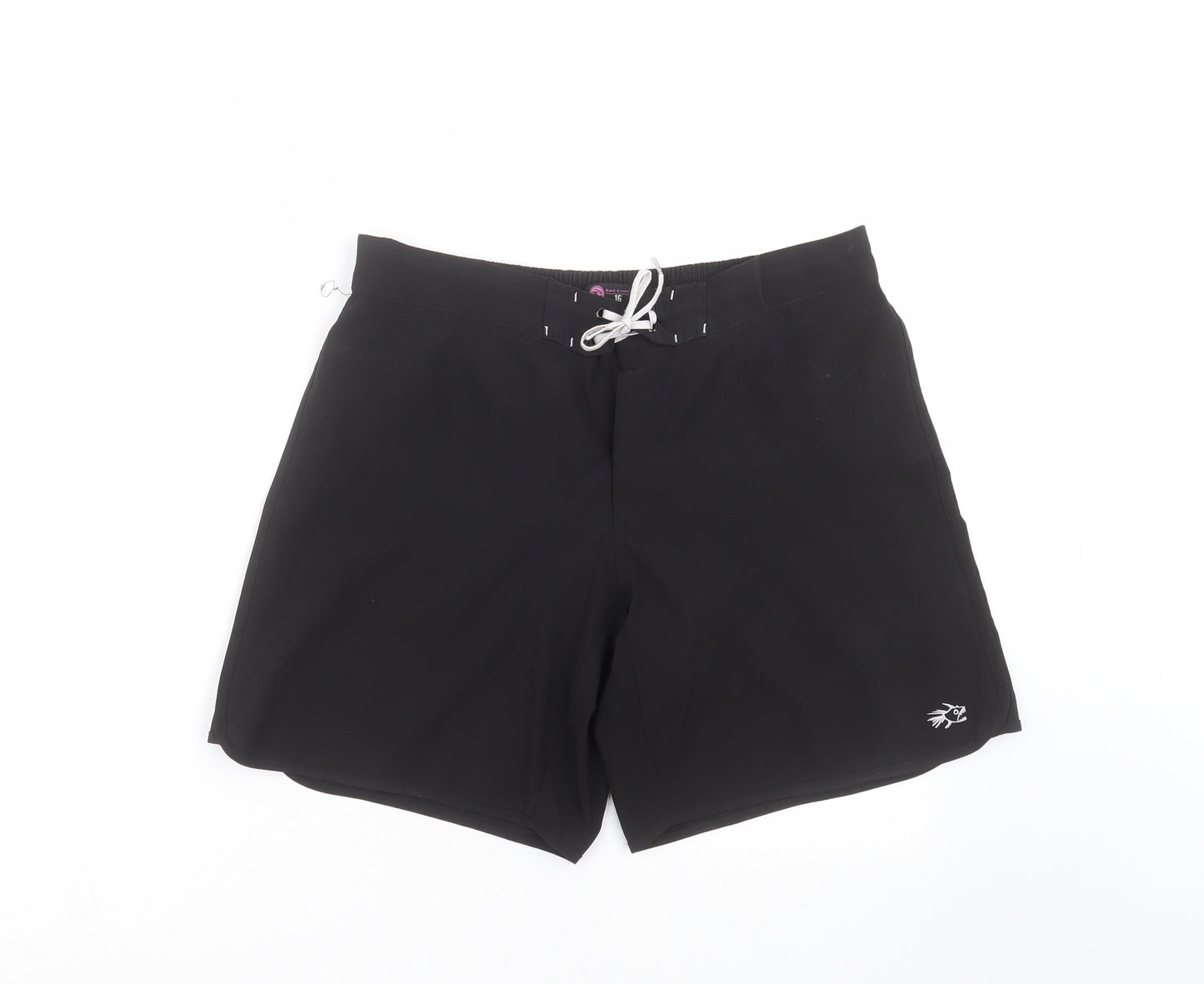 Hot Tuna Womens Black   Bermuda Shorts Size 16