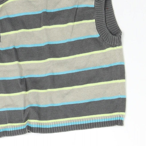 Geeorge Baby Multicoloured Striped Knit Pullover Jumper Size 3-6 Months