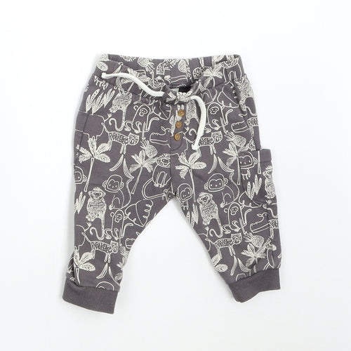M&S Baby Grey   Sweatpants Trousers Size 3-6 Months