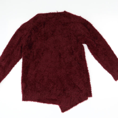 Klass Womens Red   Cardigan Jumper Size M