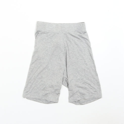 Missguided Womens Grey   Sweat Shorts Size 4