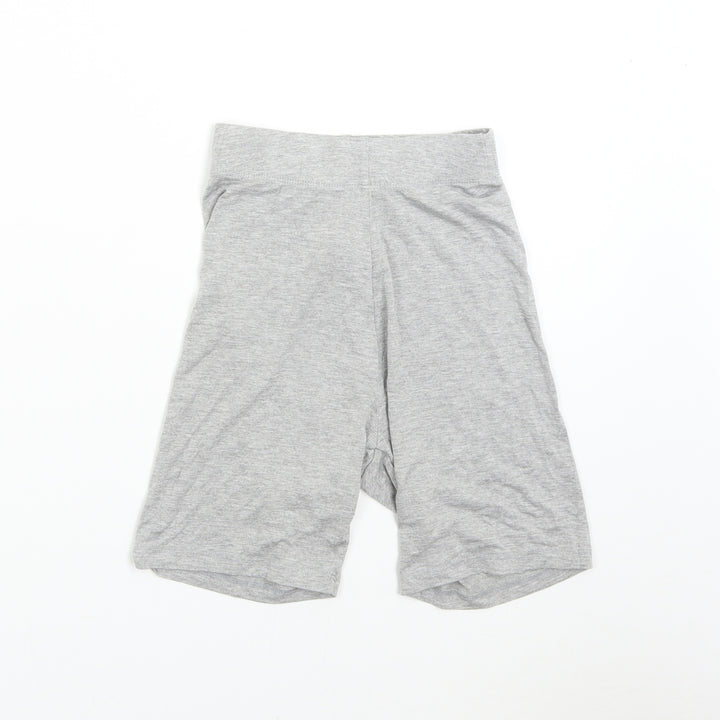 Missguided Womens Grey   Sweat Shorts Size 4