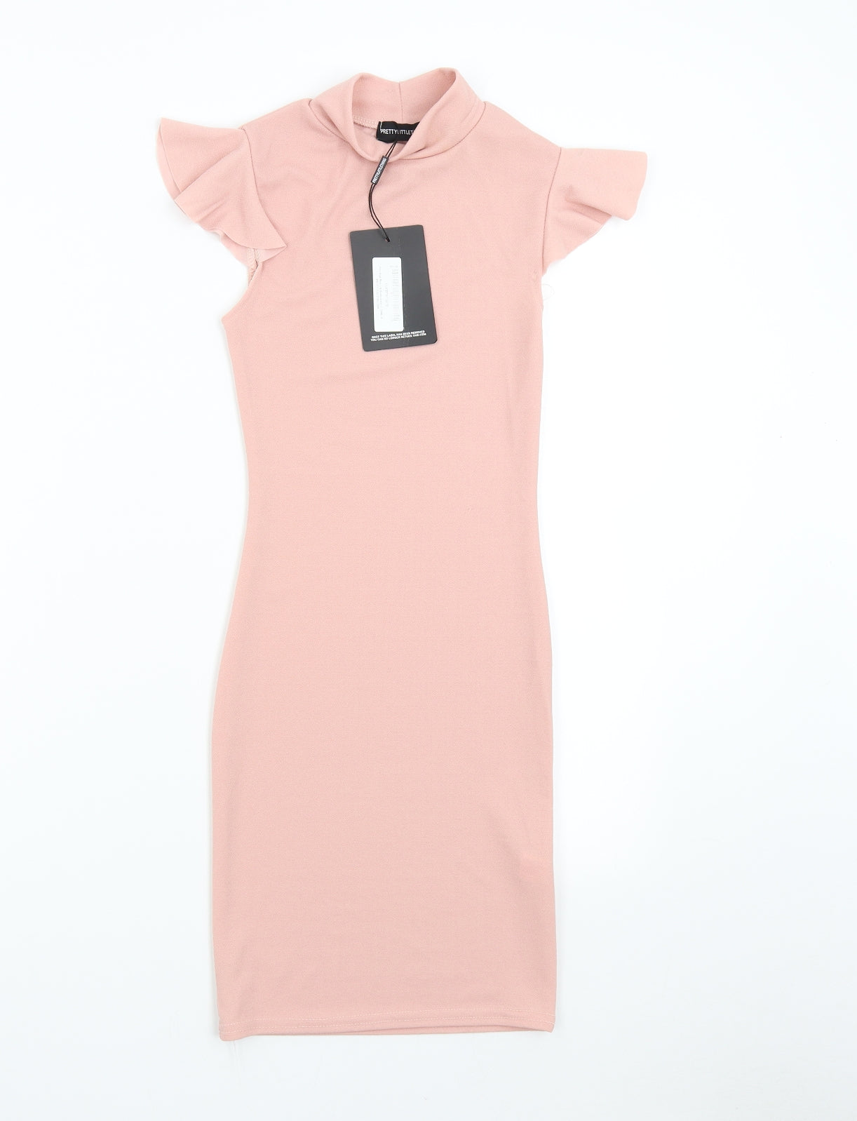 Pretty Little Thing Womens Pink   Bodycon  Size 4