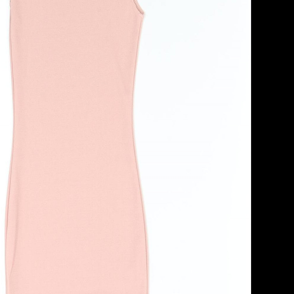 Pretty Little Thing Womens Pink   Bodycon  Size 4