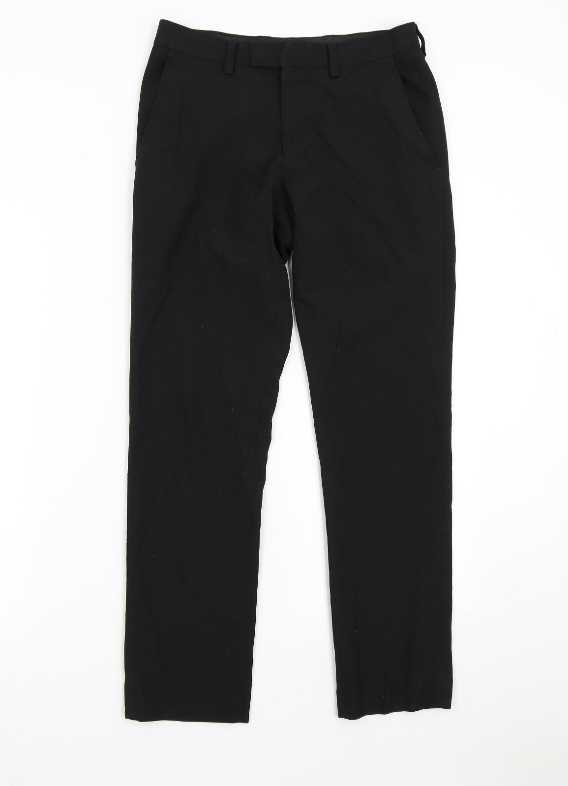 NEXT Mens Black   Trousers  Size 28 L29 in