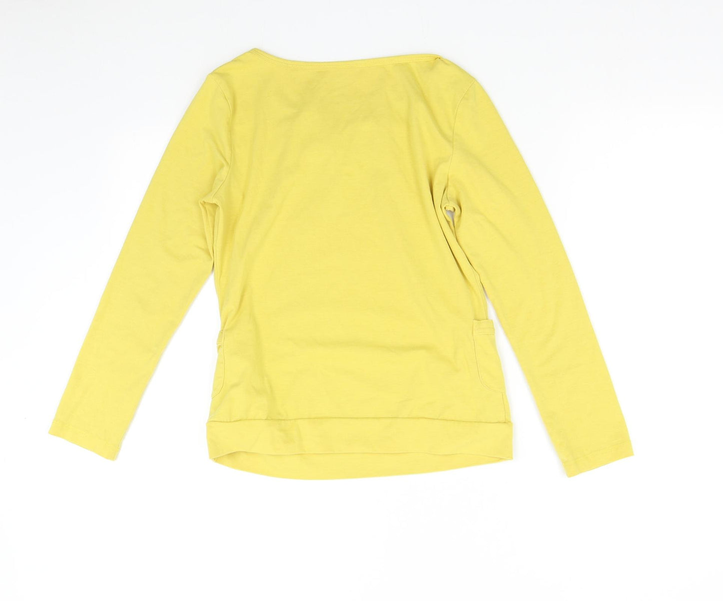 Winny Womens Yellow   Basic T-Shirt Size M