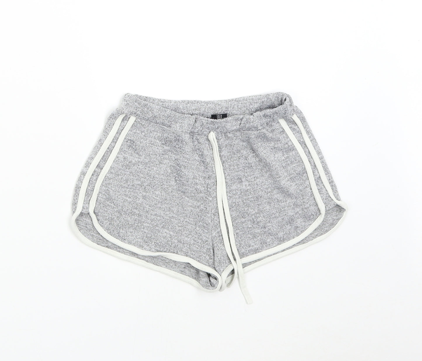 Boohoo Womens Grey   Hot Pants Shorts Size 4