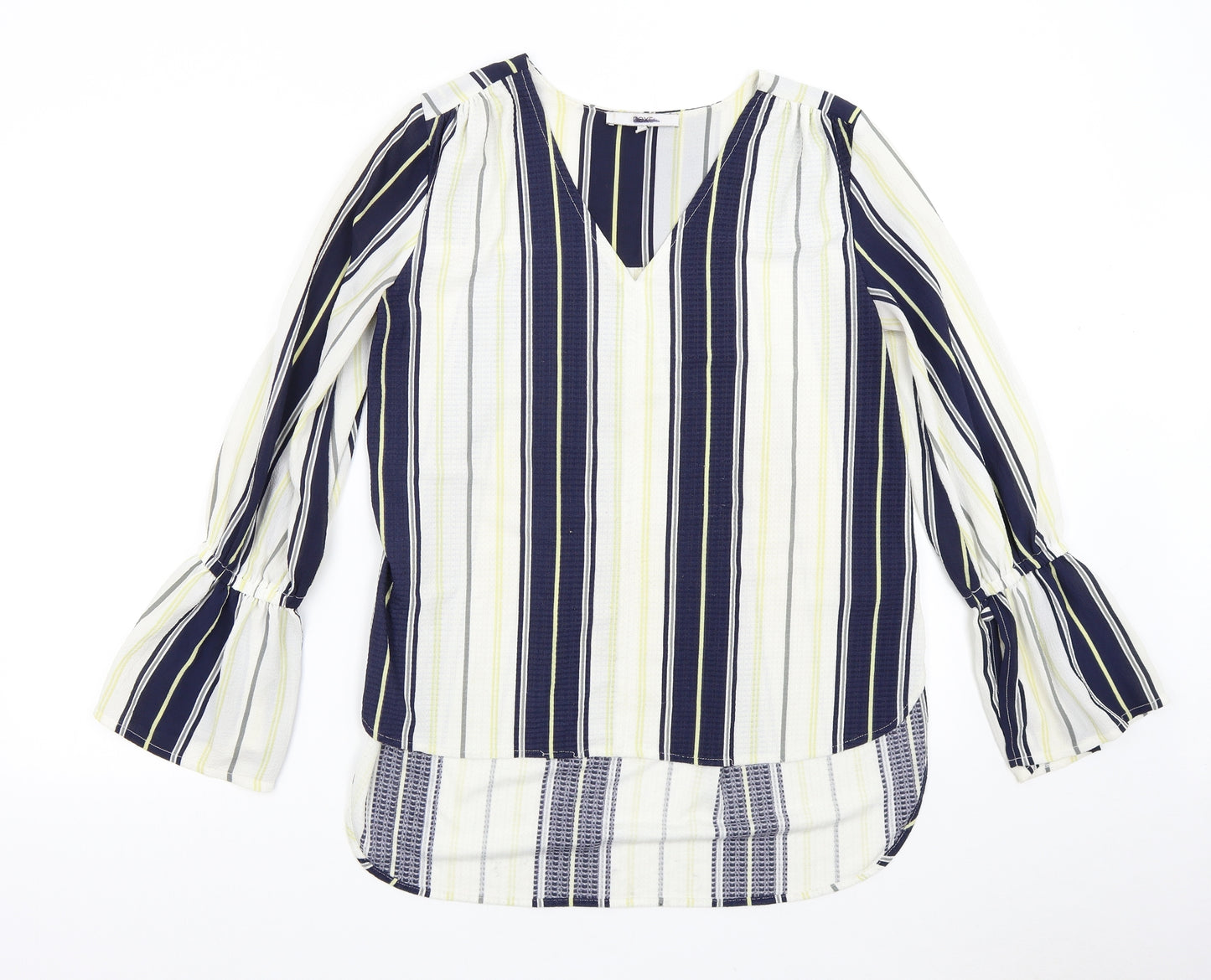NEXT Womens Multicoloured Striped  Tunic Blouse Size 10